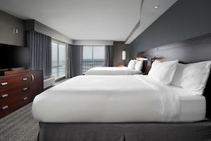 Suite, 2 Queen Beds, Ocean View | Premium bedding, in-room safe, desk, iron/ironing board