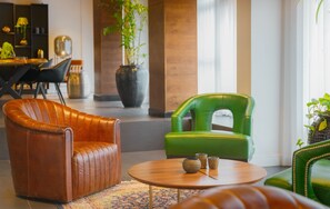 Sitteområde i lobbyen