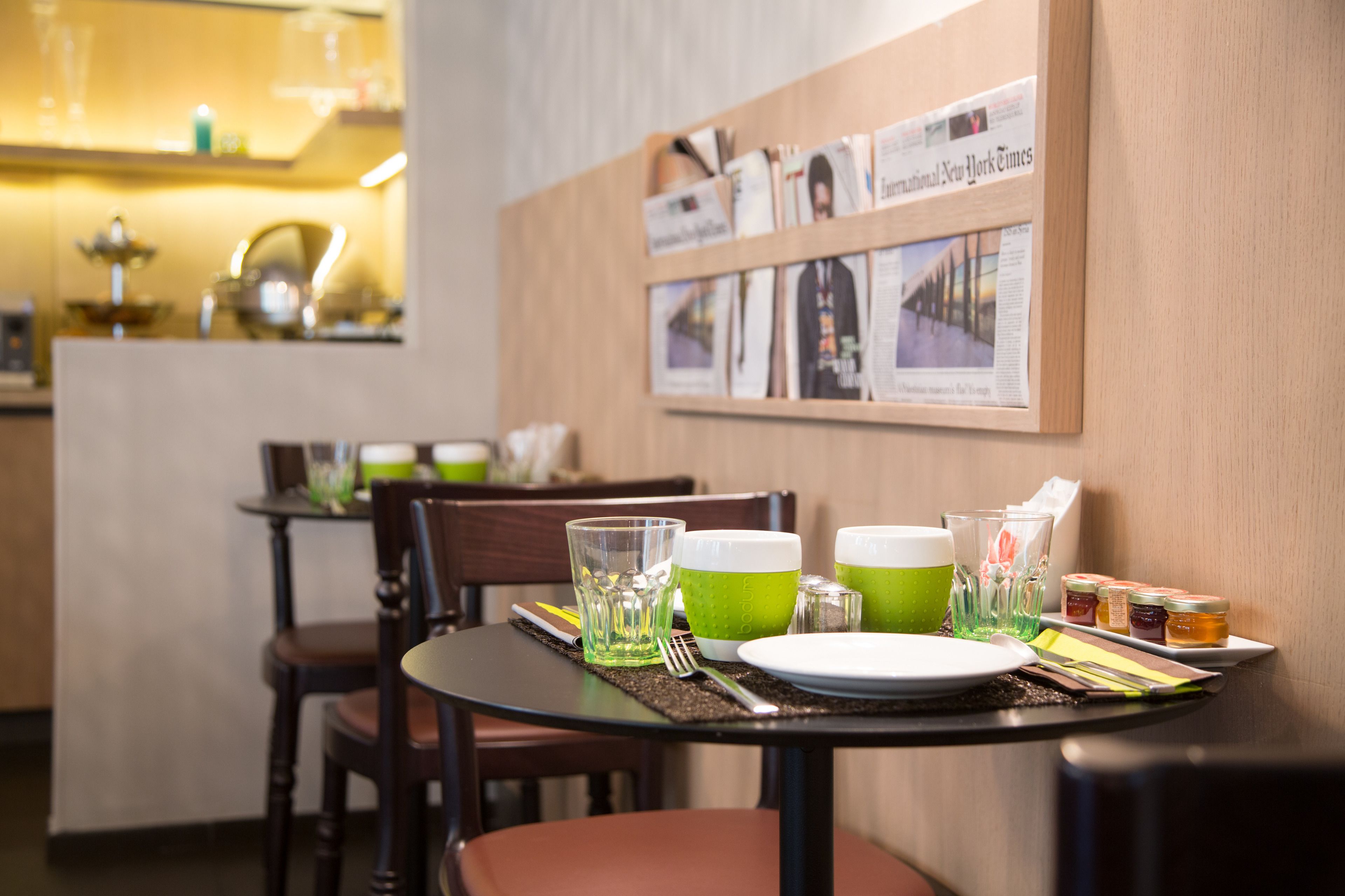 daily buffet breakfast (eur 15 per person)