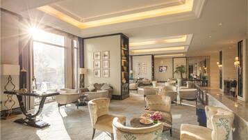 Zona de estar del vestíbulo