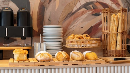 Daily buffet breakfast (EUR 18.00 per person)
