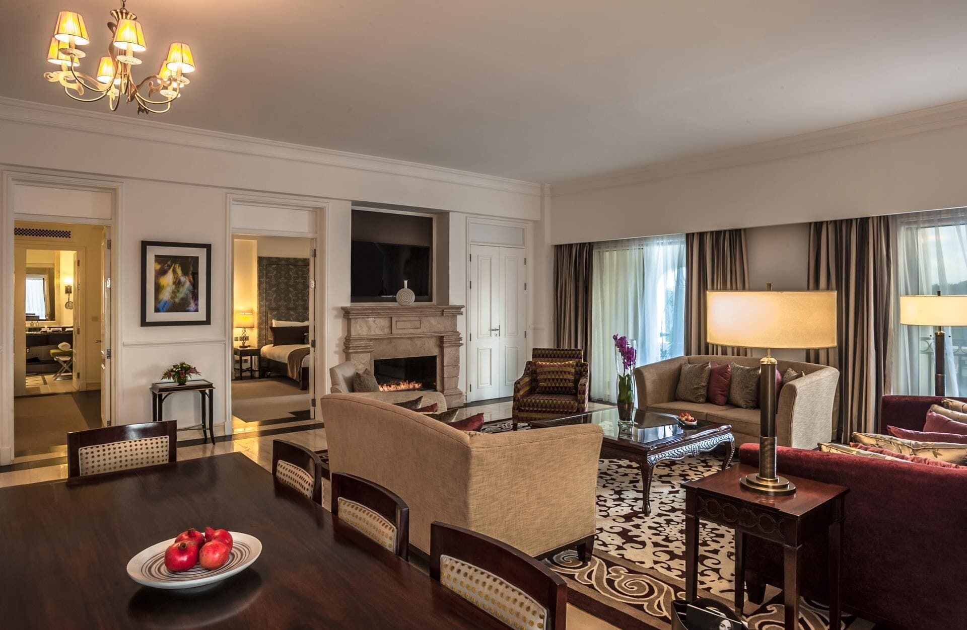 egyptian cotton sheets, premium bedding, minibar, in-room safe