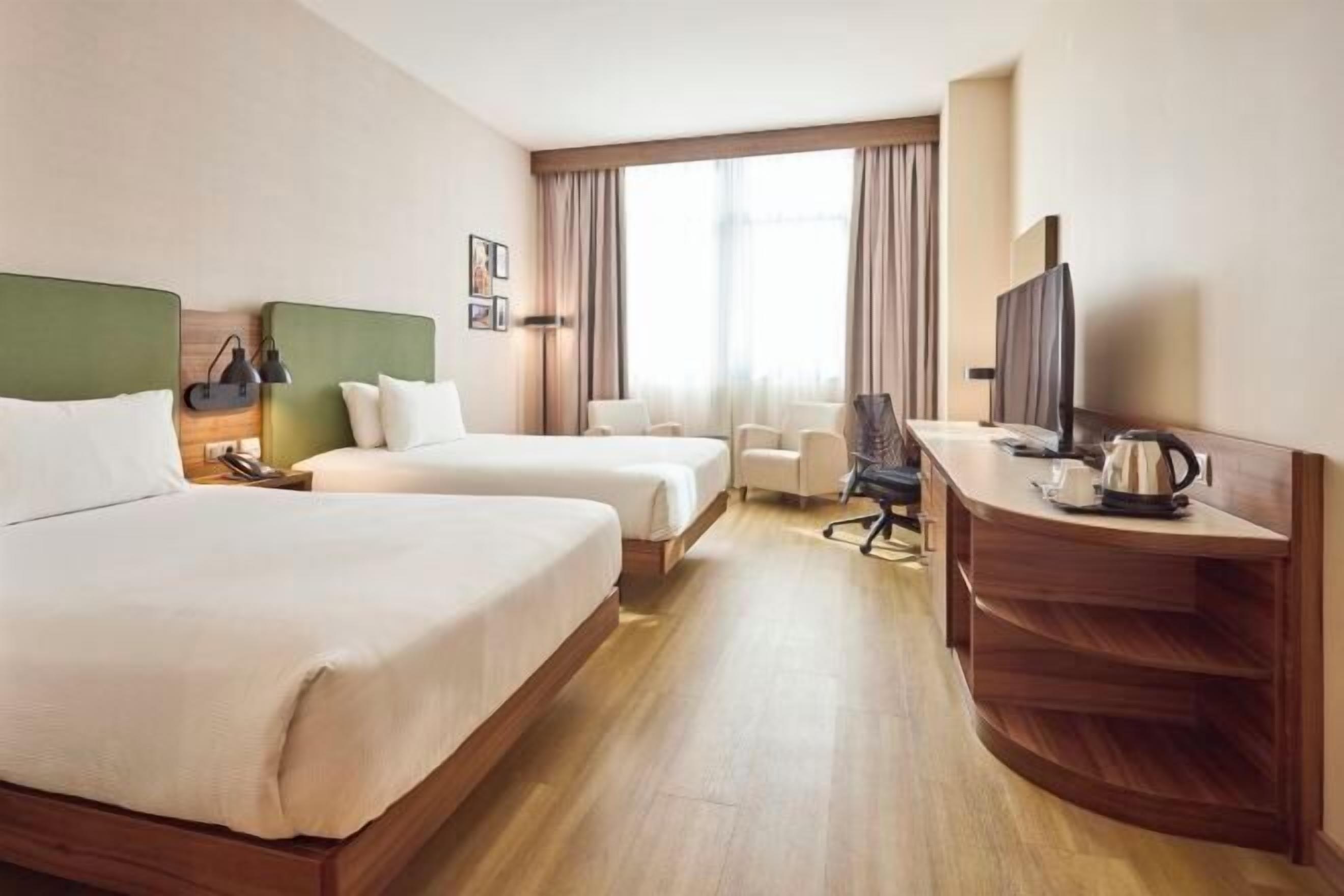 In-room safe, blackout curtains, soundproofing, iron/ironing board