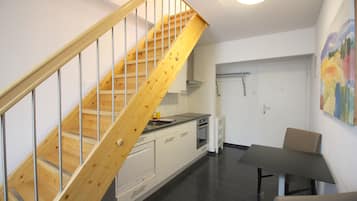 Deluxe apartman | Lépcső