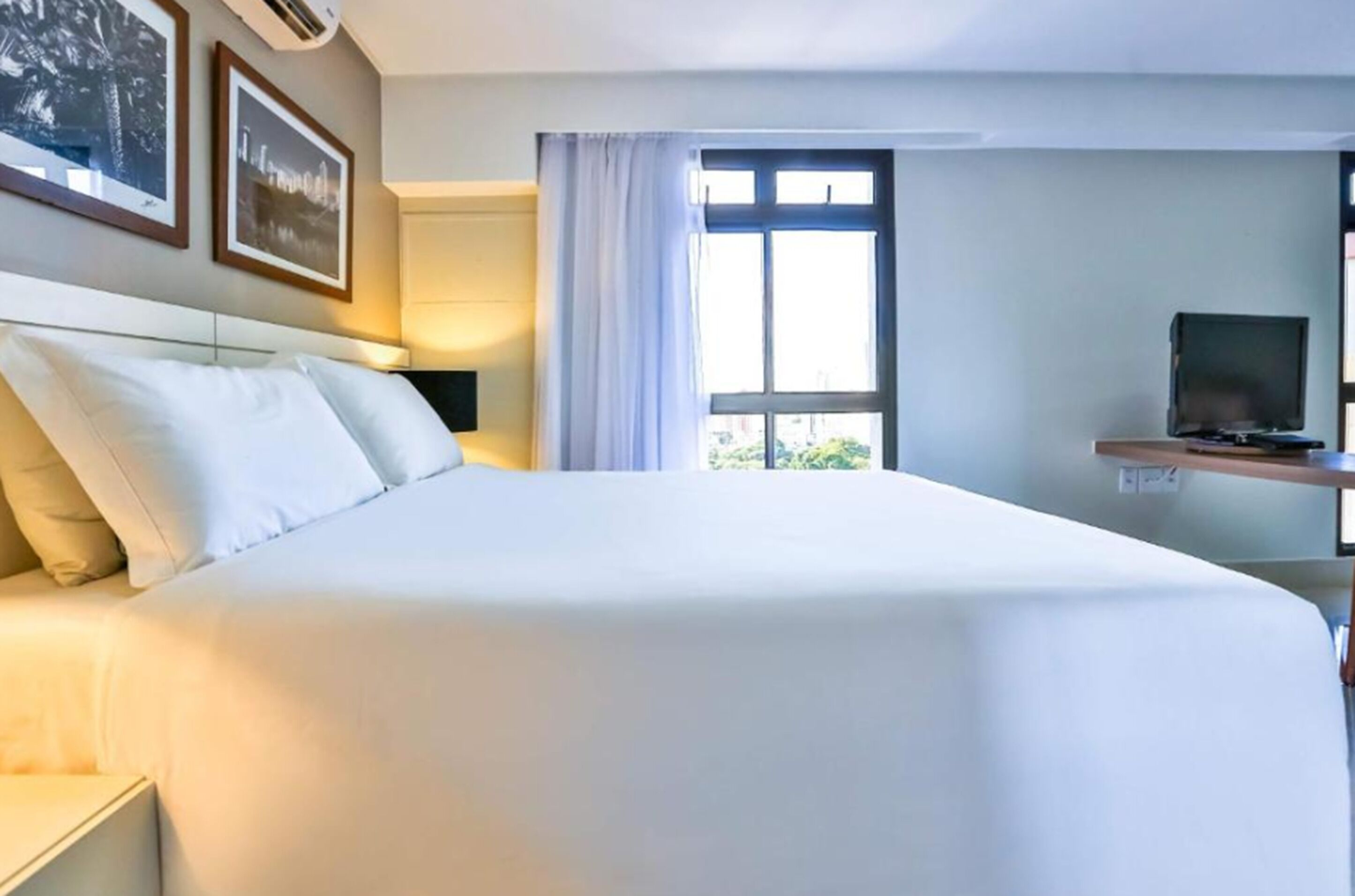 Habitación ejecutiva, 1 cama Queen size y sofá cama | Vista desde la habitación