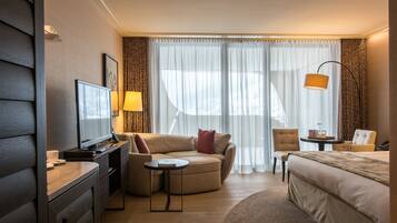 Literie de qualité supérieure, mini-bar avec articles gratuits