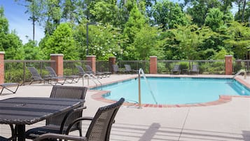 Seasonal outdoor pool