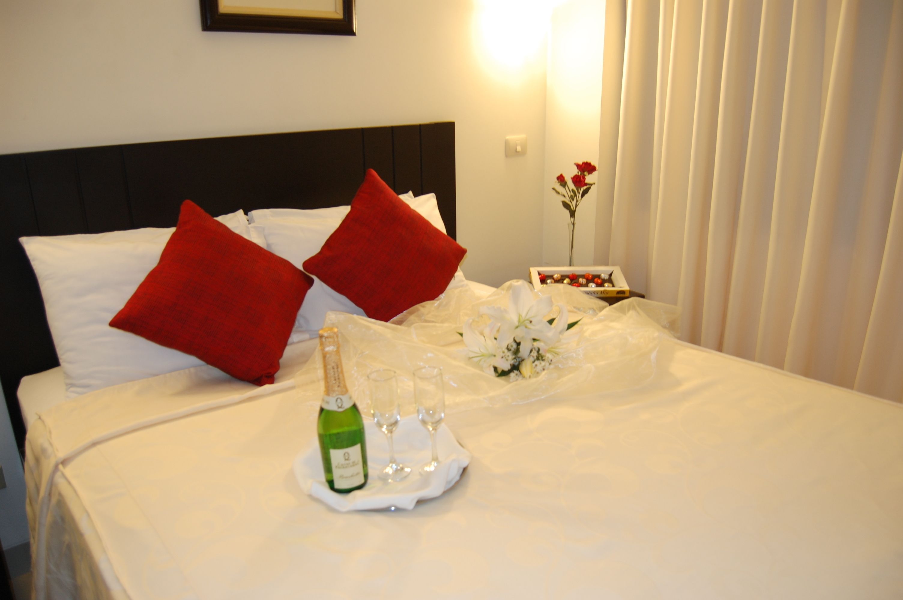 雙人房 (Desayuno Incluido) | 迷你吧、房內夾萬、書桌、遮光窗簾/窗簾