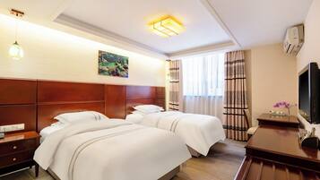 Business Room, 2 Single Beds | Premium bedding, down duvets, in-room safe, desk