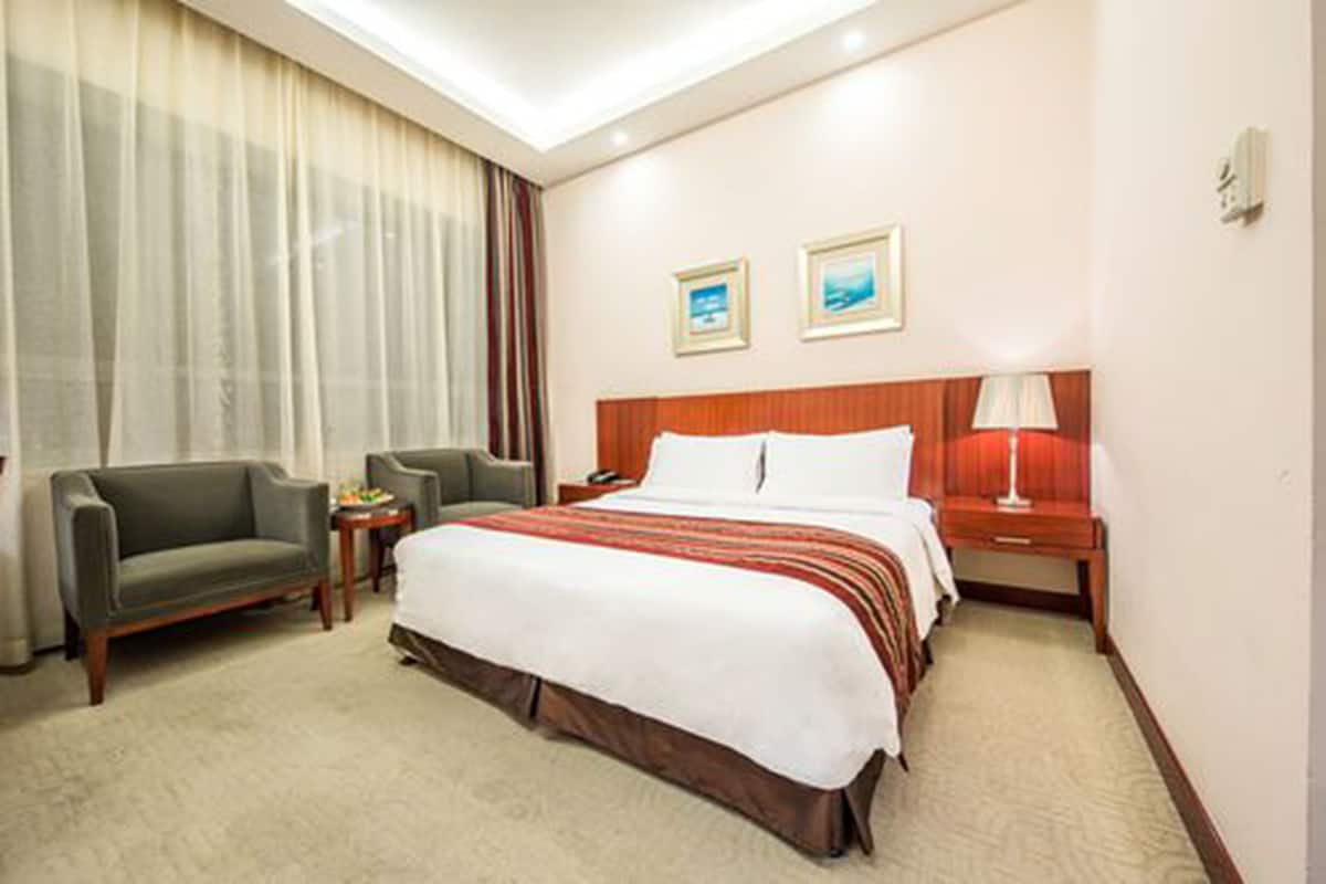 superior room, 1 king bed | premium bedding, down duvets, minibar, in-room safe