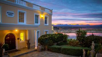 Vue depuis lâhĂ©bergement