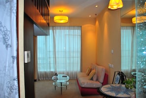 1 bedroom, desk, soundproofing, iron/ironing board
