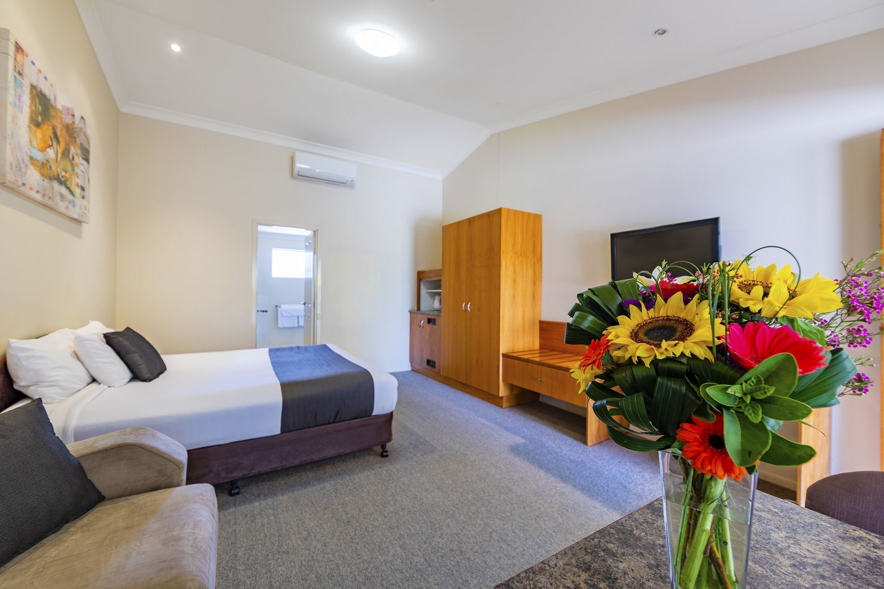 Desk, soundproofing, iron/ironing board, free WiFi