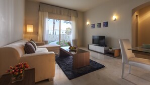 Suite, 1 Schlafzimmer | Wohnbereich