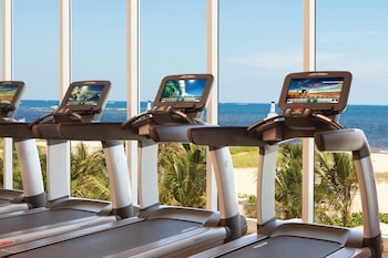 Fitness center at Fort Lauderdale Marriott Pompano Beach Resort