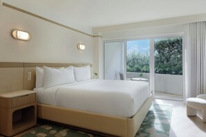 Room, 1 King Bed, Balcony | Beach | On the beach, sun loungers, beach umbrellas, beach towels