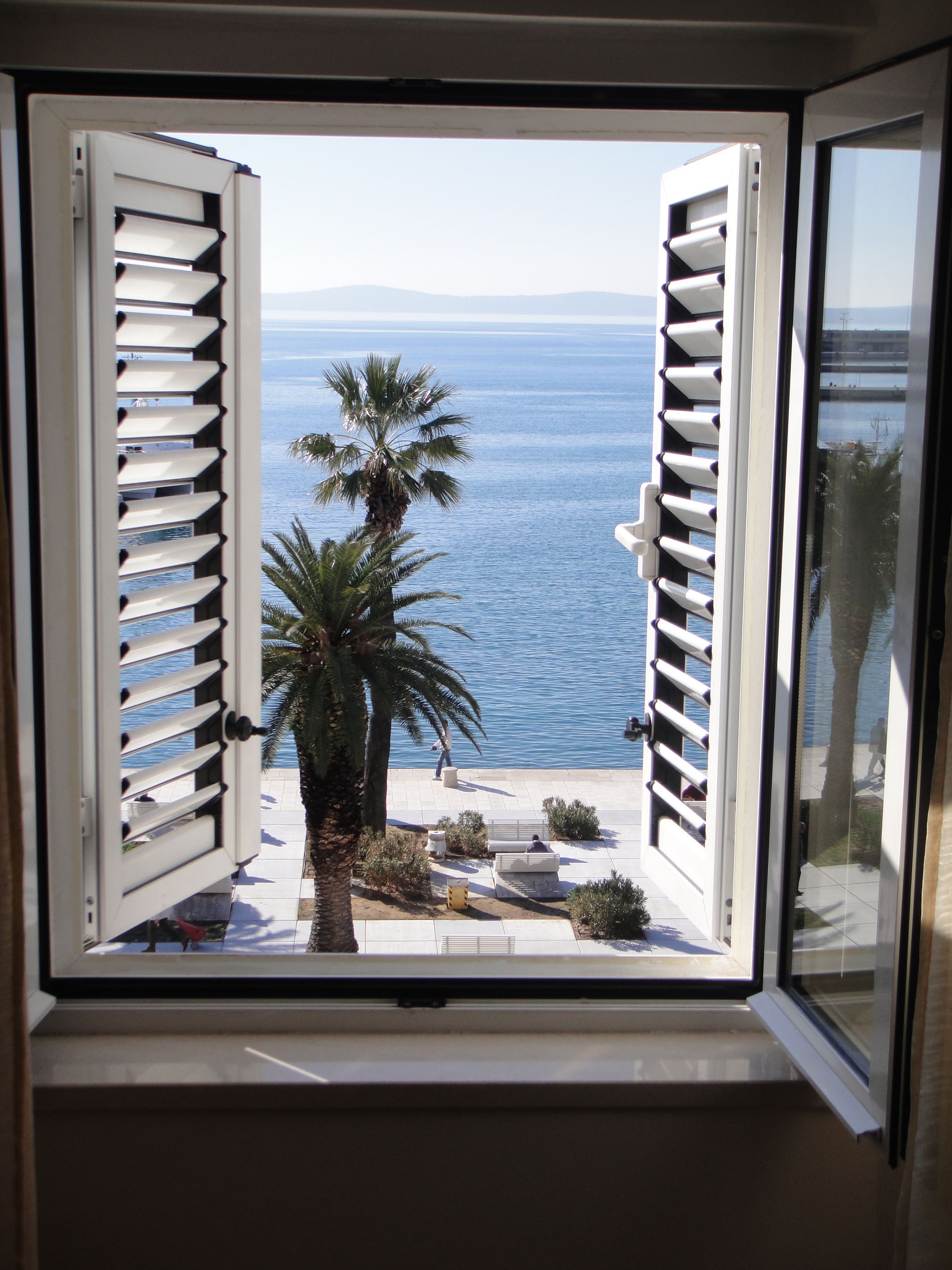 Utsikt fra overnattingsstedet