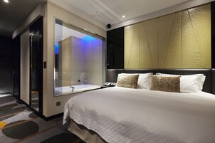 Studio | Een gratis minibar, een kluis op de kamer, een bureau