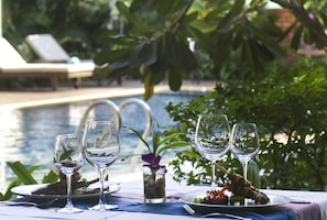 Outdoor dining - Kiri Boutique Hotel (Siem Reap)