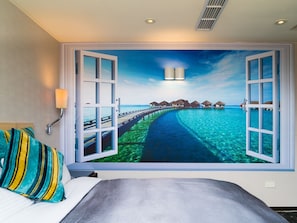 Deluxe-Doppelzimmer | 1 Schlafzimmer, hochwertige Bettwaren, individuell dekoriert