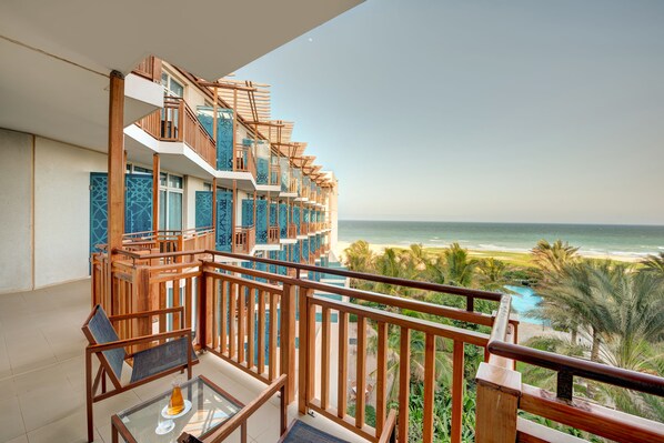 Habitación Premium, 1 cama King size, balcón, vista al mar | Vista del balcón