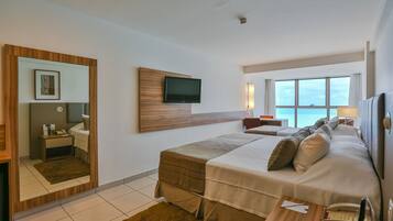 Minibar, in-room safe, desk, blackout curtains