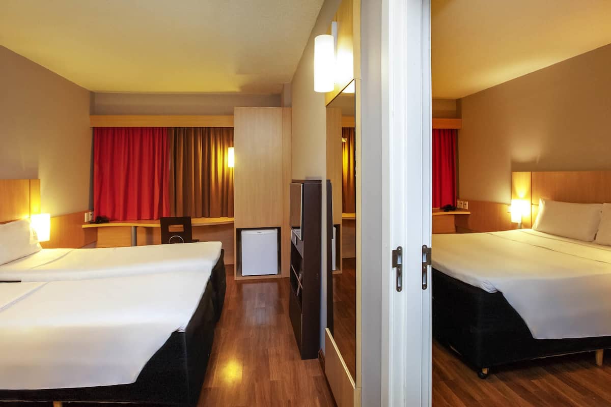 Minibar, in-room safe, desk, blackout curtains