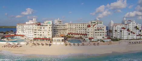 Uitzicht vanuit accommodatie