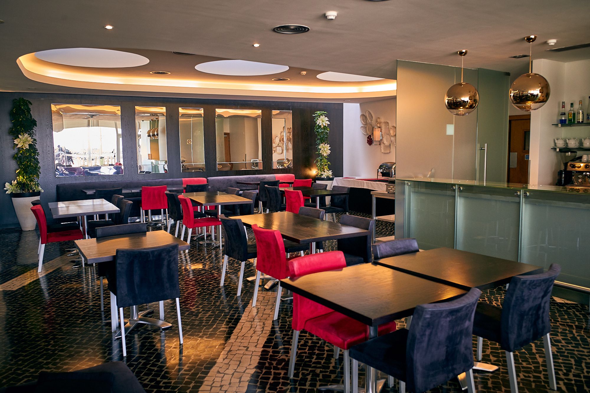 daily buffet breakfast (eur 12.50 per person)