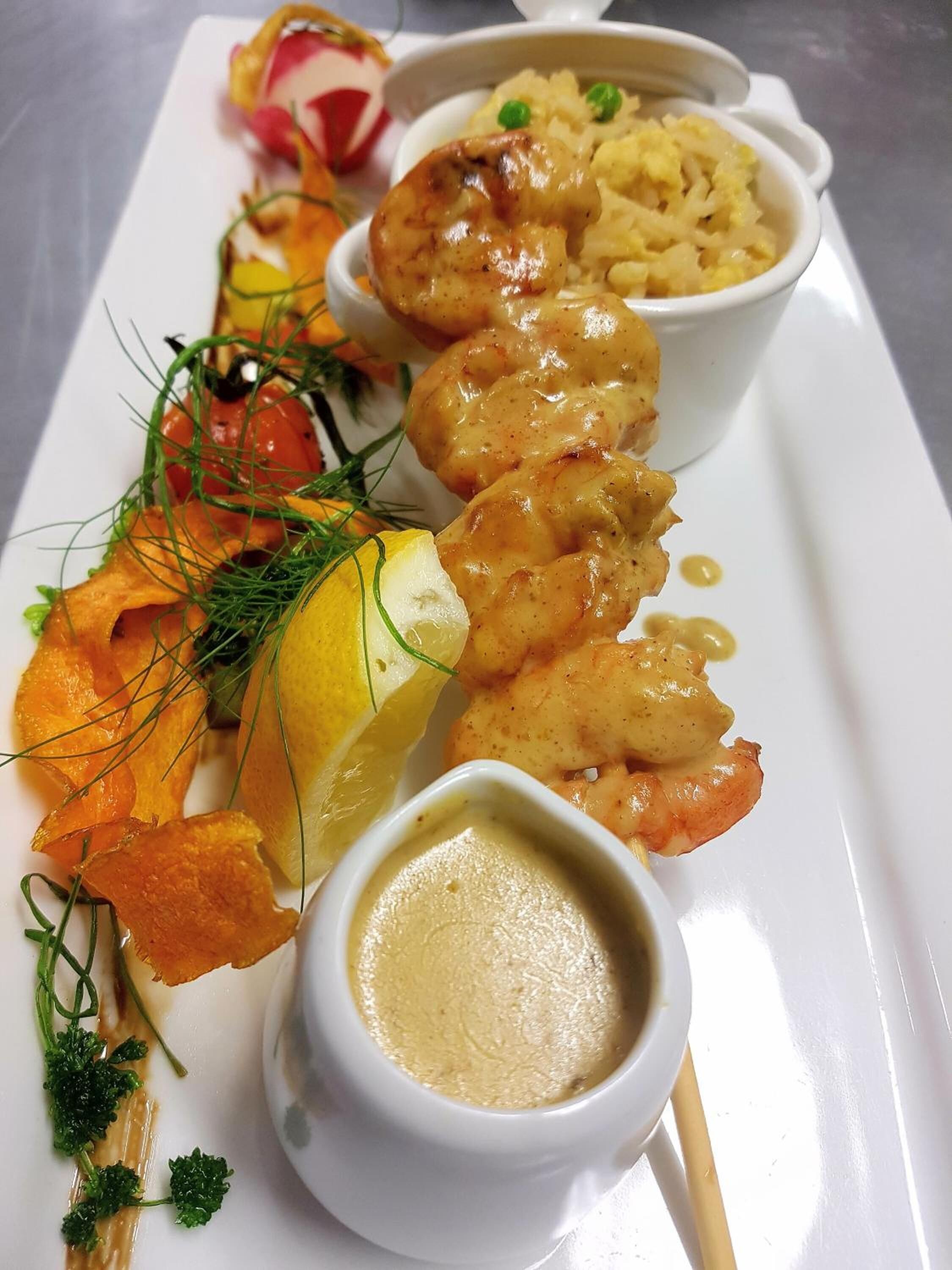 lunch and dinner served