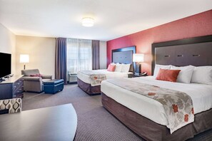 Standard Suite, Multiple Beds, Non Smoking | Premium bedding, pillowtop beds, in-room safe, desk