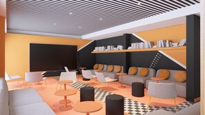 تلفزيون بشاشة مسطحة