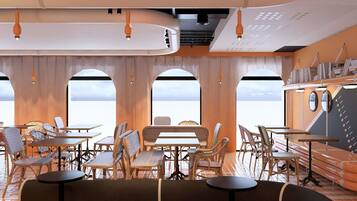 Petit déjeuner buffet (13.50 EUR par personne)