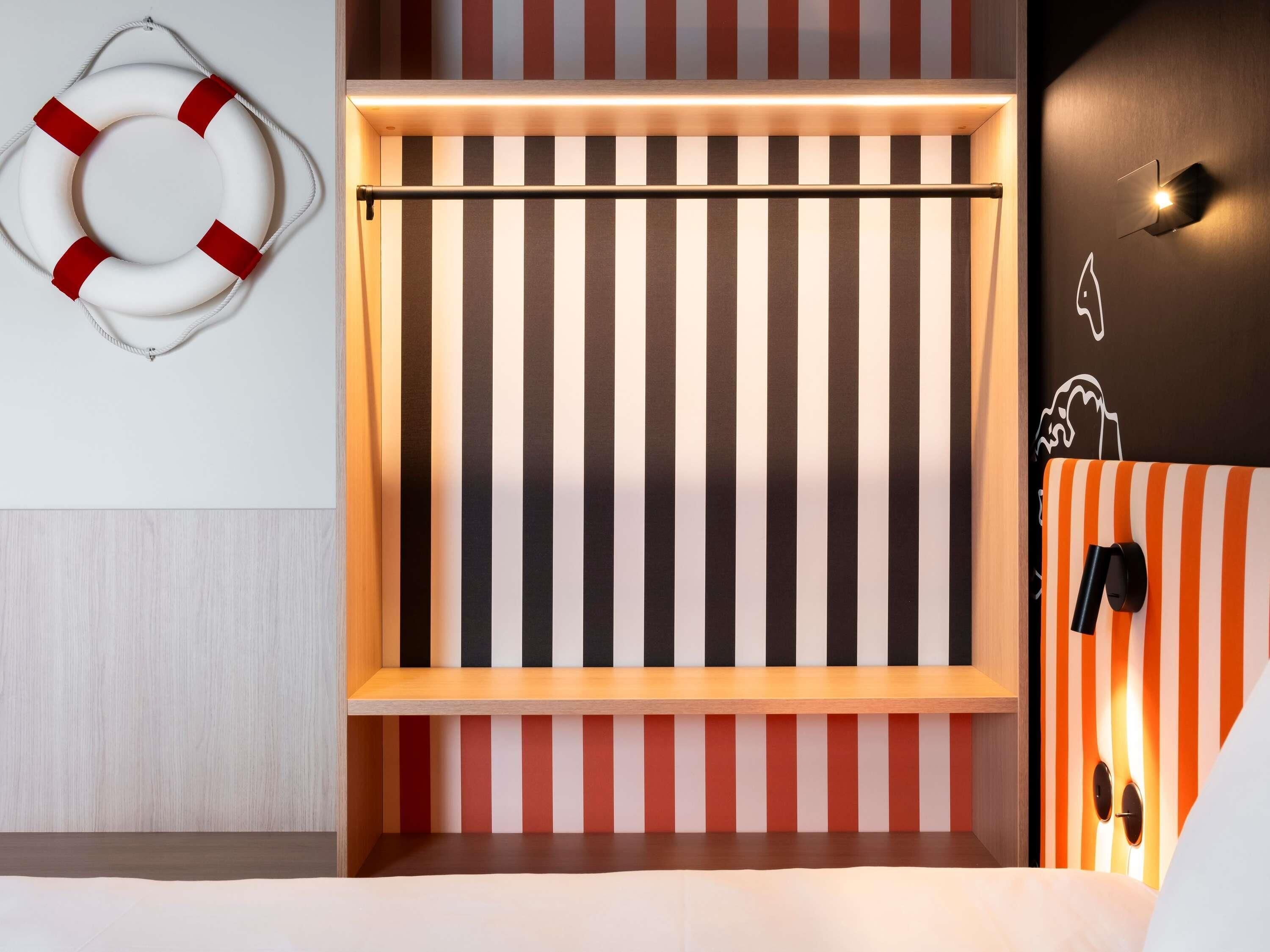 Premium bedding, desk, soundproofing, iron/ironing board