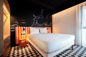 Chambre Standard, 1 lit double | Literie de qualité supérieure, bureau, chambres insonorisées