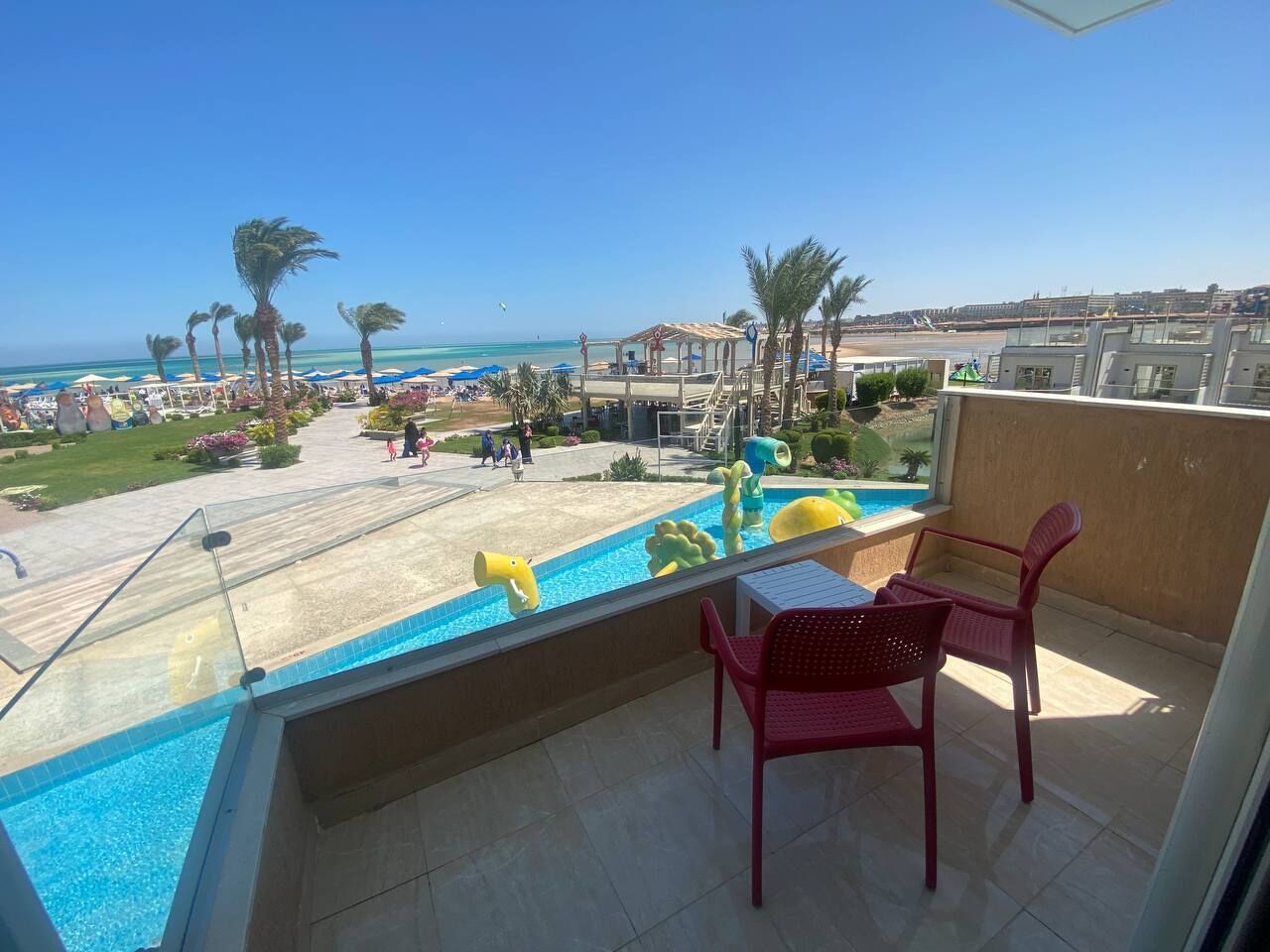 إطلالة الغرفة