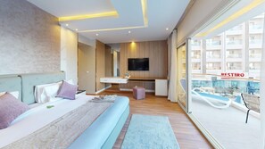 Suite Deluxe | Minibar, una cassaforte in camera, ferro/asse da stiro, Wi-Fi gratuito