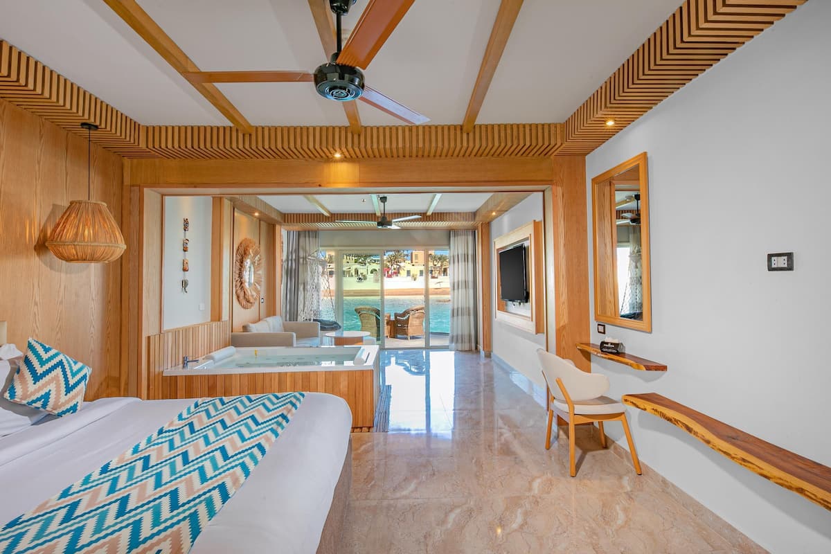 HoneyMoon Bungalow | 1 bedroom, premium bedding, minibar, in-room safe