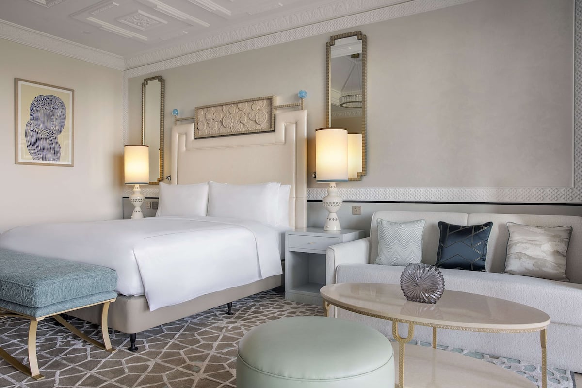 King Premier Golf Course View Room | 1 bedroom, Frette Italian sheets, premium bedding, minibar