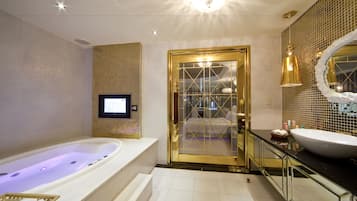 Jetted bathtub