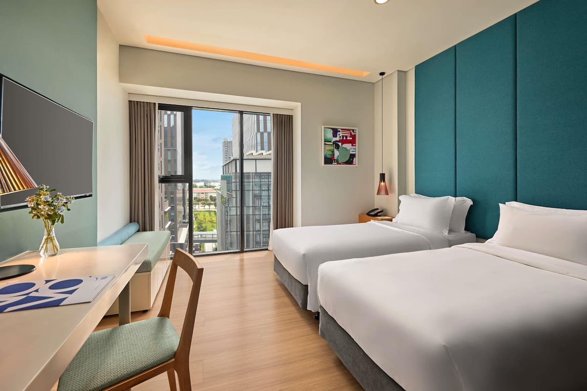 Studio, 2 Single Beds