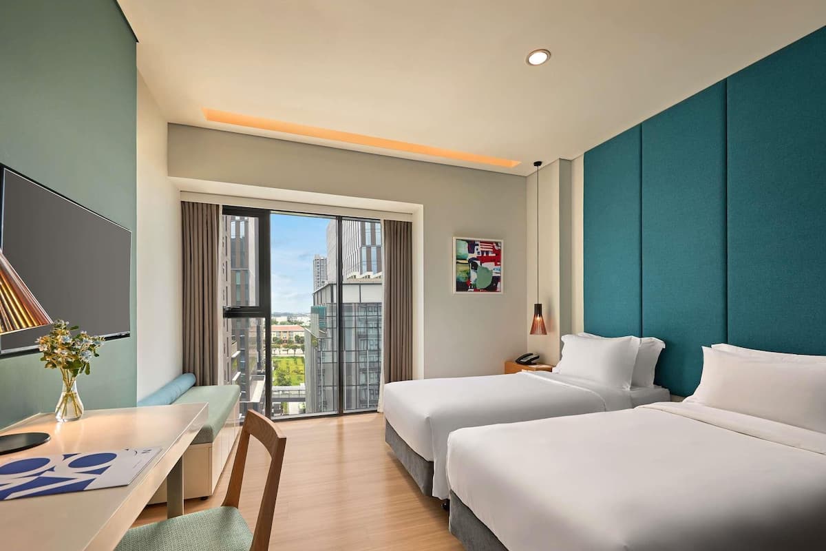 Studio, 2 lits une place