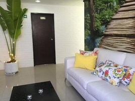 Sala de estar en el lobby