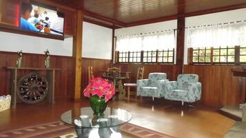 Sala de estar en el lobby