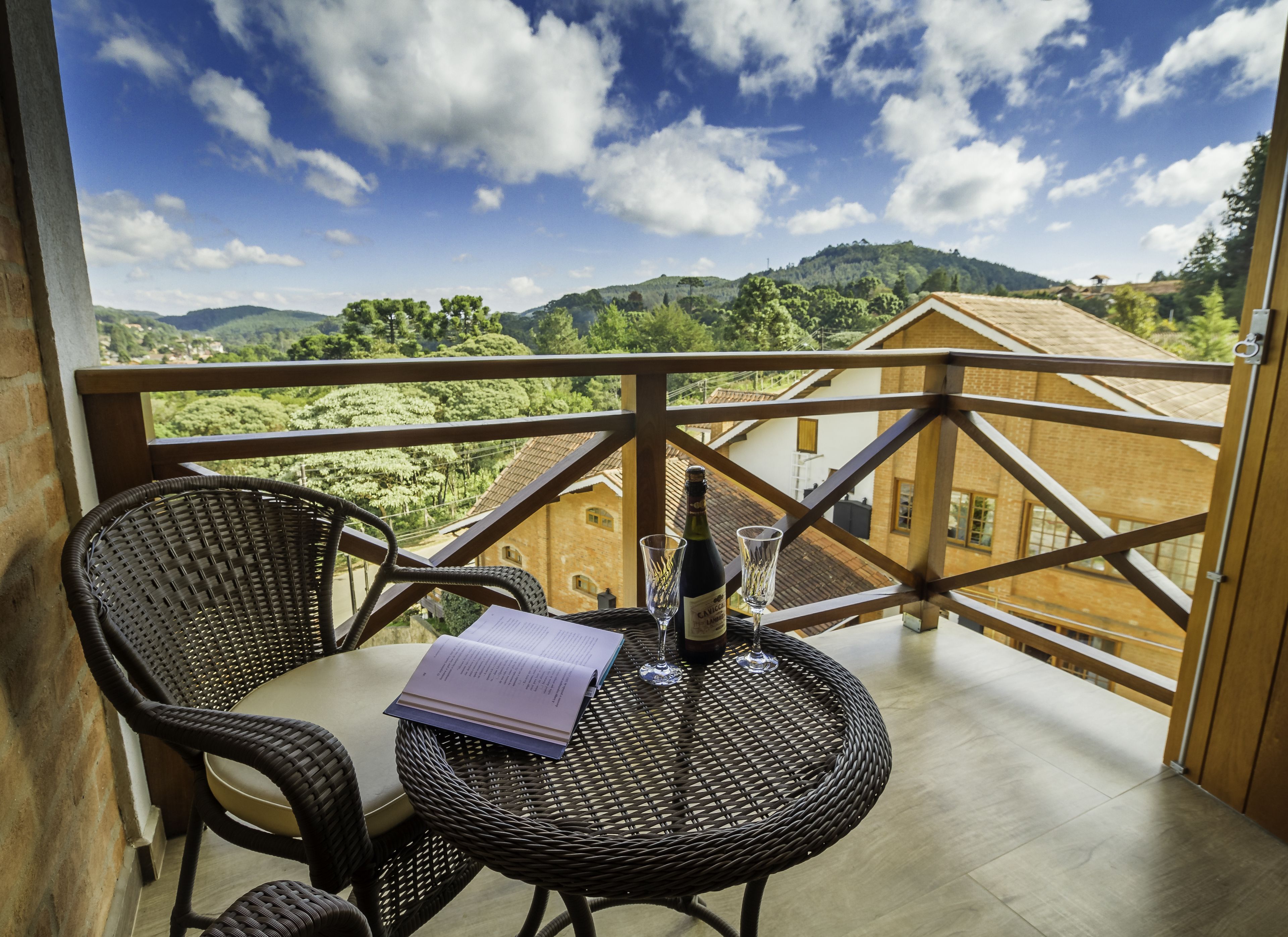 Deluxe suite | Uitzicht vanaf balkon