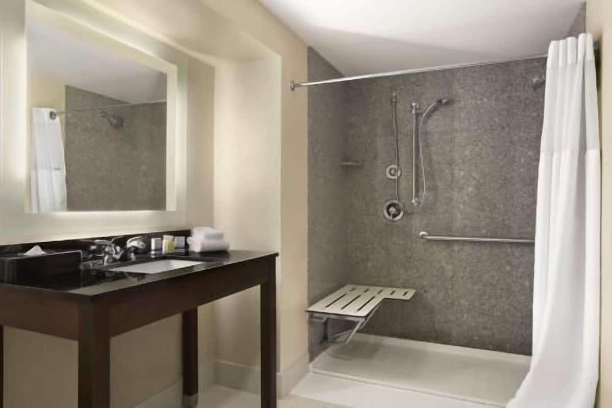 Bathroom | Free toiletries, hair dryer, towels