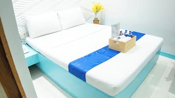 Free WiFi, bed sheets