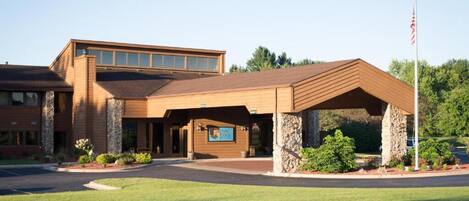 Overnatningsstedets facade