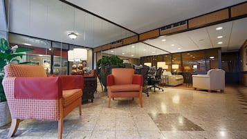 Sala de estar en el lobby