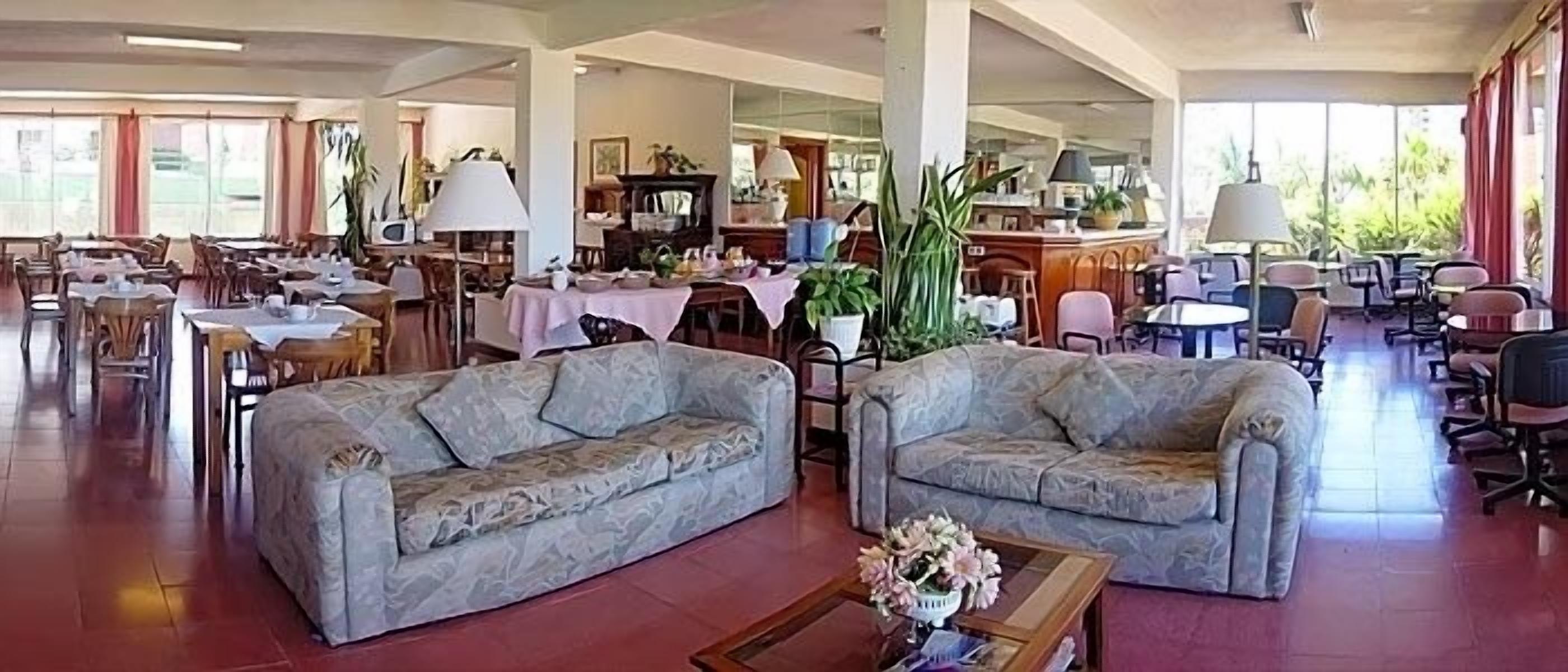 Zona de estar del vestíbulo